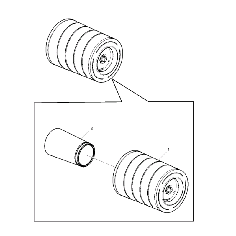 Filtre à air T Series — Réf. 7421693757