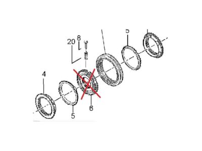 Cône de synchronisation — Réf. 5001864640