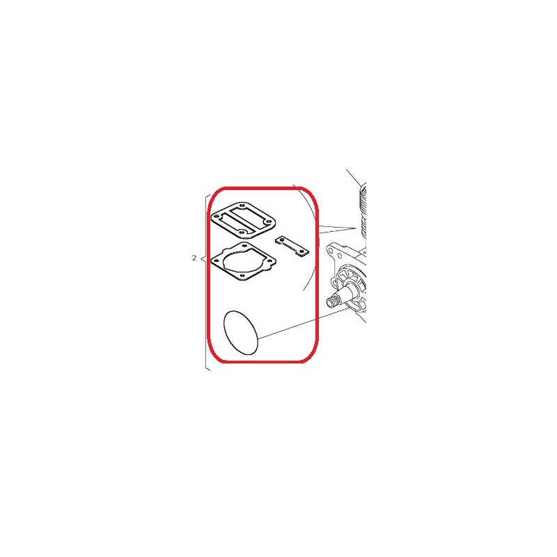 Kit réparation compresseur — Réf. 5001866329