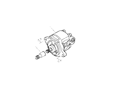 Pompe de direction — Réf. 7421476112