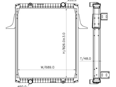 Cadre radiateur — Réf. 5010315931
